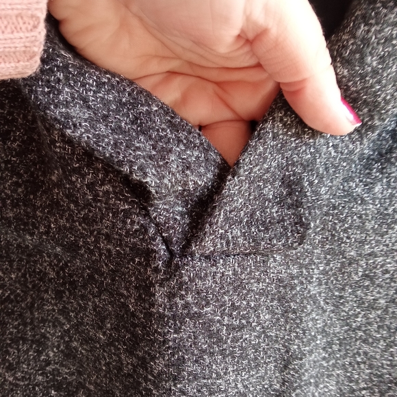 Long Flannel Elegant Dress - Picture 4 of 13